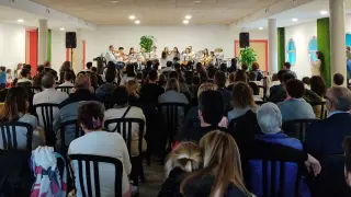 Inauguración de la sede de la Escuela de Música y Danza José María Campo de Aínsa.