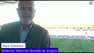 Empate a goles, a expulsiones y a juego feo entre el Huesca y el Real Zaragoza