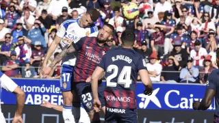 Partido entre SD Huesca y Real Zaragoza