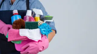 productos de limpieza, empleada hogar