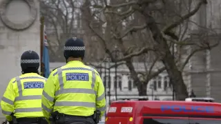 Agentes de la policía británica