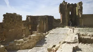 Fotos del castillo de Montearagón tras las obras de consolidación y restauración.