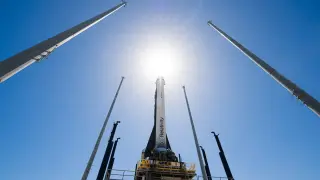 Terran 1, el cohete impreso en 3D despega con éxito