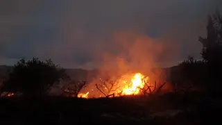 Incendio en Fuentes de Ebro este lunes