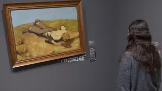 Klimt y Schiele cuelgan torcidos.