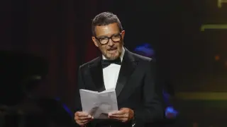 Antonio Banderas en la I Edición de los Premios Talía