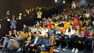 Concurso de deletreo 'Spelling Bee' en Aragón.