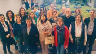 Grupo de trabajo que ha participado en la elaboración de la estrategia para la igualdad, inclusión y participación de la población gitana en Aragón