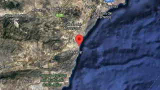 Mar en Garrucha (Almería)