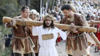 Representación del Drama de la Cruz en el Monte Calvario