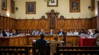 Sesión del pleno del Ayuntamiento de Calatayud del pasado mes de octubre
