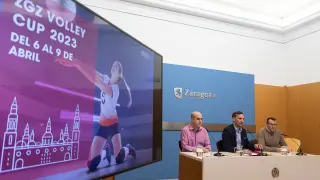 Presentación de la ZGZ Volley Cup