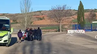 Sale de la cárcel de Daroca el último preso de ETA en prisiones aragonesas.