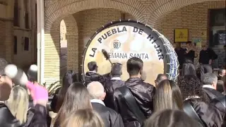Así suena la Semana Santa en La Puebla de Híjar, Teruel