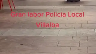 Detenido un hombre que lanzó un cuchillo a un policía en Collado Villalba