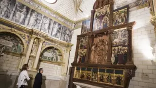 Retablo de la Purificación en la catedral de Tarazona
