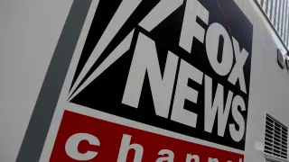 Un cartel de Fox News, en una imagen de archivo.