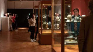 La exposición permanente se encuentra en el Taller Escuela Cerámica de Muel de la Diputación de Zaragoza