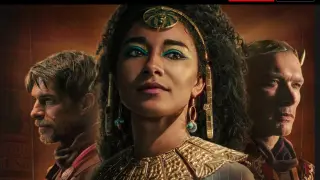 Cartel promocional del 'La reina Cleopatra'