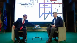 Conversaciones electorales Heraldo. Javier Lambán