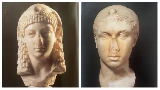 Estatuas de Cleopatra.