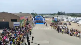 8.000 ciclistas participan en esta prueba.
