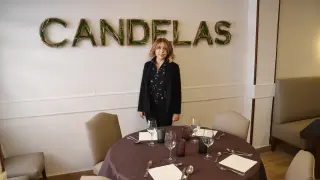 Ana Abadías, propietaria de Candelas, en Zaragoza.