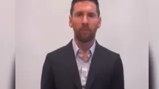 Fotograma del vídeo colgado por Messi en Instagram