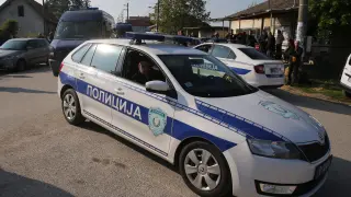 Policía serbia.