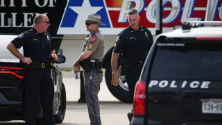 Agentes de policía de Texas