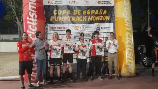Campeones de la Copa de España de pump track de Monzón.