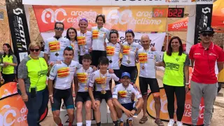 Los campeones de Aragón de XCM en Cuencabuena.