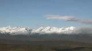 Vista de los Pirineos
