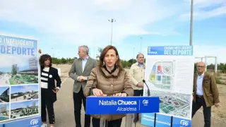 Campaña municipal PP en Zaragoza: Natalia Chueca presenta su proyecto estrella, la Ciudad Inteligente del Deporte