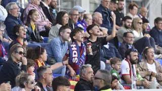 Foto del partido SD Huesca-Ponferradina, de la jornada 40 de Segunda División, en El Alco