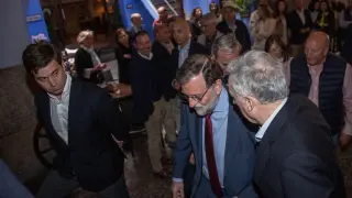 Mariano Rajoy este martes en Calatayud