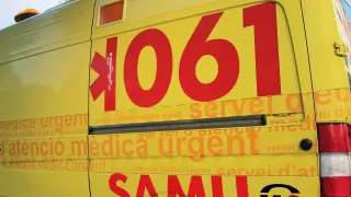 imagen de recurso de una ambulancia del SAMU 061.
