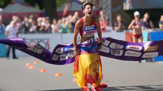 Doblete de España como campeona de Europa en 35 km marcha con récords de María Pérez y Álvaro Martín