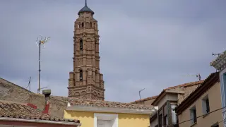 La torre mudéjar de la localidad zaragozana de Ricla