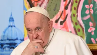 Imagen del Papa Francisco este miércoles