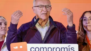 El alcalde de Valencia y candidato a la Alcaldía por Compromís, Joan Ribó.