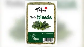 Producto 'Tofu Spinacia' de la marca Taifun