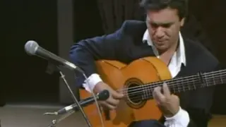 El guitarrista Joaquín Amador, en una de sus actuaciones.