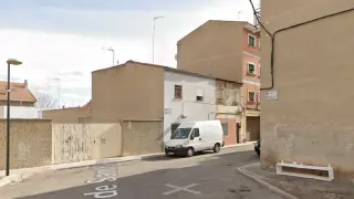 Inmediaciones del lugar donde se produjeron los hechos en la calle San Eloy del barrio Oliver de Zaragoza.