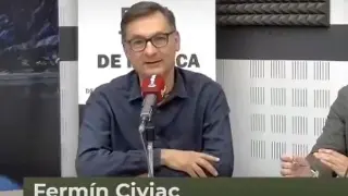 Fermín Civiac, durante su intervención en Es Radio.