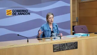 La consejera de Economía y Empleo en funciones, Marta Gastón