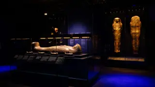 'Ramsés y el oro de los faraones' en la Grande Halle de La Villette.
