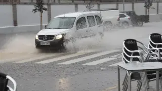 Consecuencias de la tormenta en Teruel