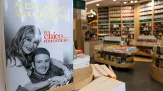 Libro de 'El chico de las musarañas', en una librería de Madrid.