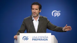 Borja Sémper, portavoz de campaña del PP.
